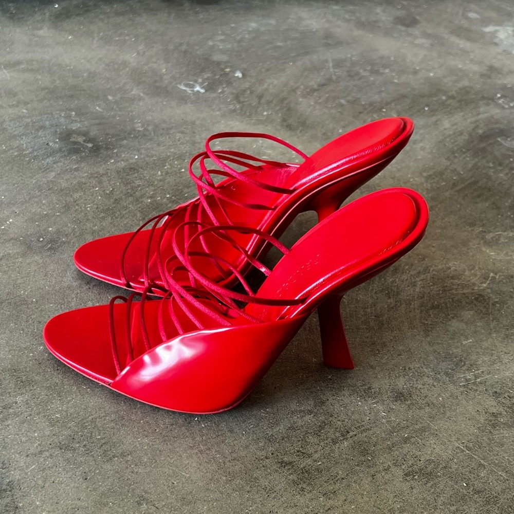 Ferragamo Red Sandals
